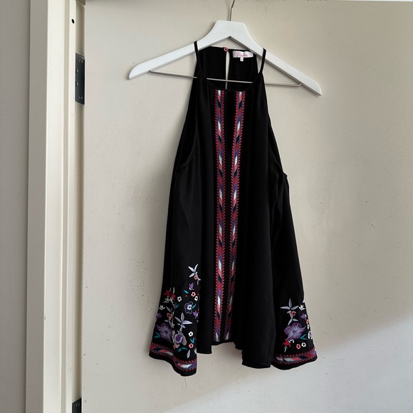 Parker Adelise Blouse in Black - Picture 5 of 7